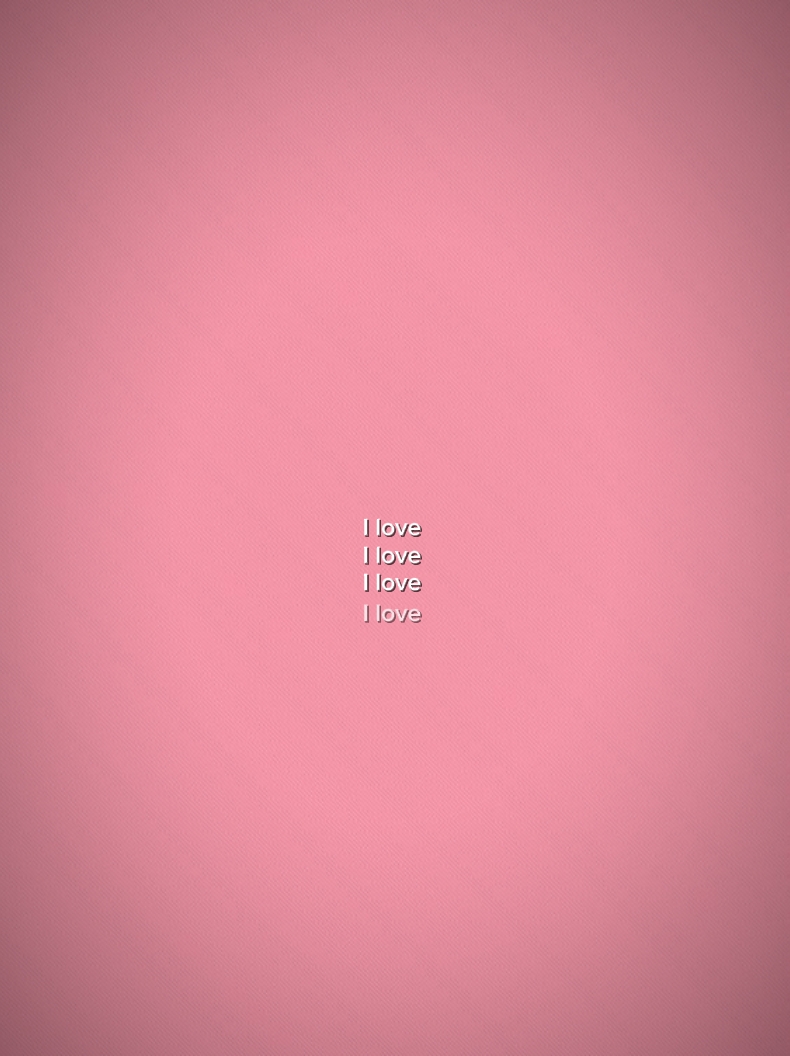 Je t'aime 