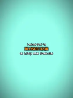 BLONDE HAIR