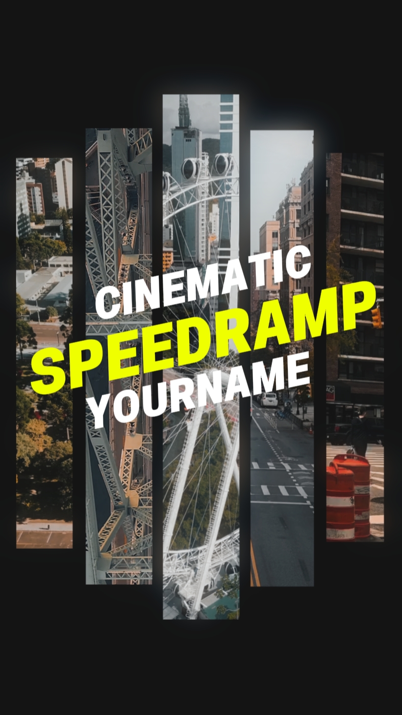CINEMATIC SPEEDRAMP
