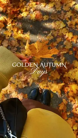 Golden autumn days