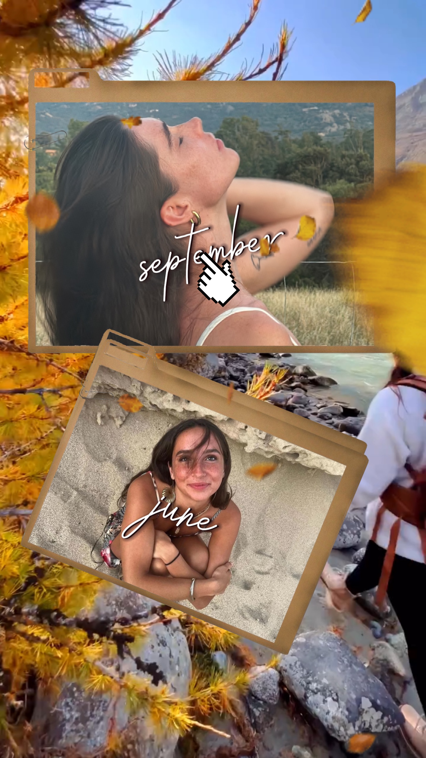 Hallo Oktober Herbst