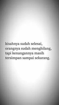 kisahnyasudahselesai