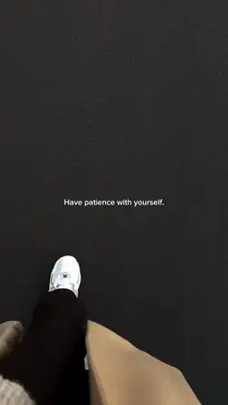 be proud of yourself