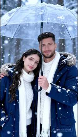 Winter Couple AI