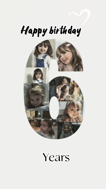 Birthday 6 years