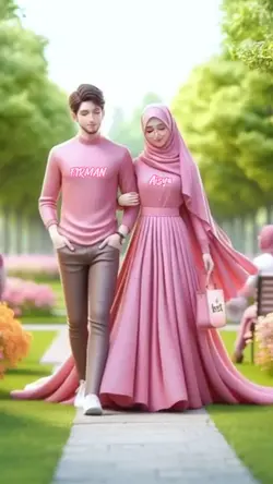 tren pasangan Islami