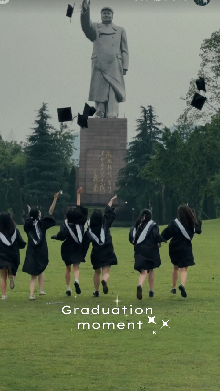 Momento de graduación 