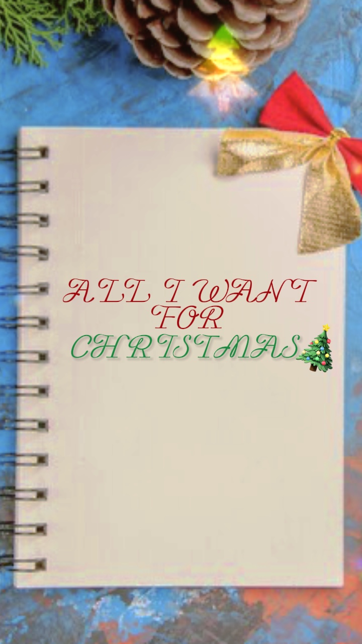 For Christmas 🎄