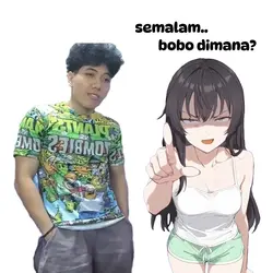 semalam bobo dimana