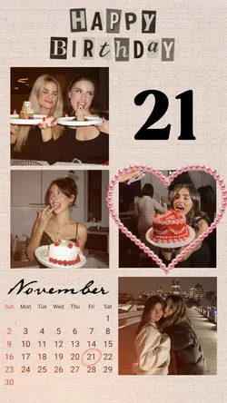 21 NOVEMBER BIRTHDAY