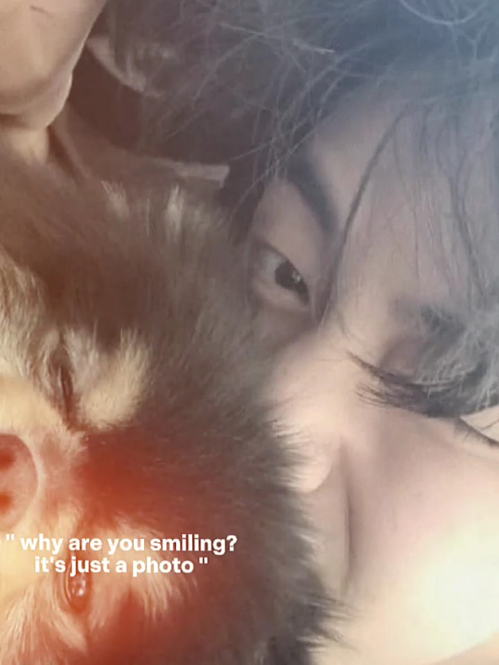 why are you smiling?