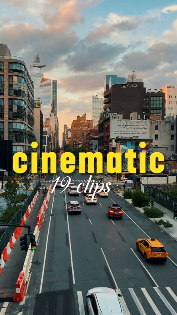 19 cinematic clips