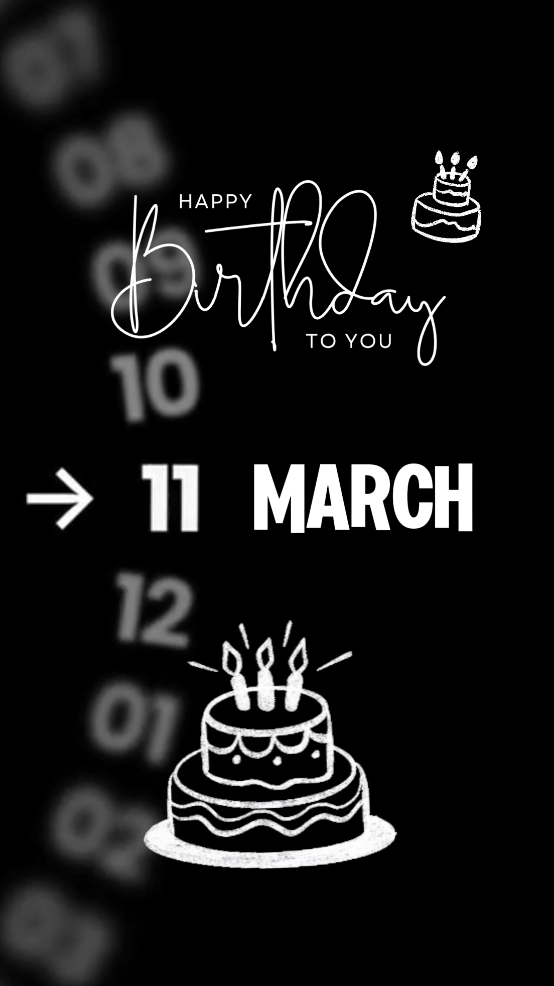 BIRTHDAY MARCH 11