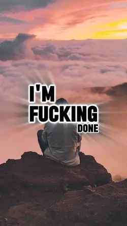 I’m done 🖕🏼🤚🏼