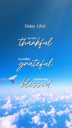 Feeling grateful
