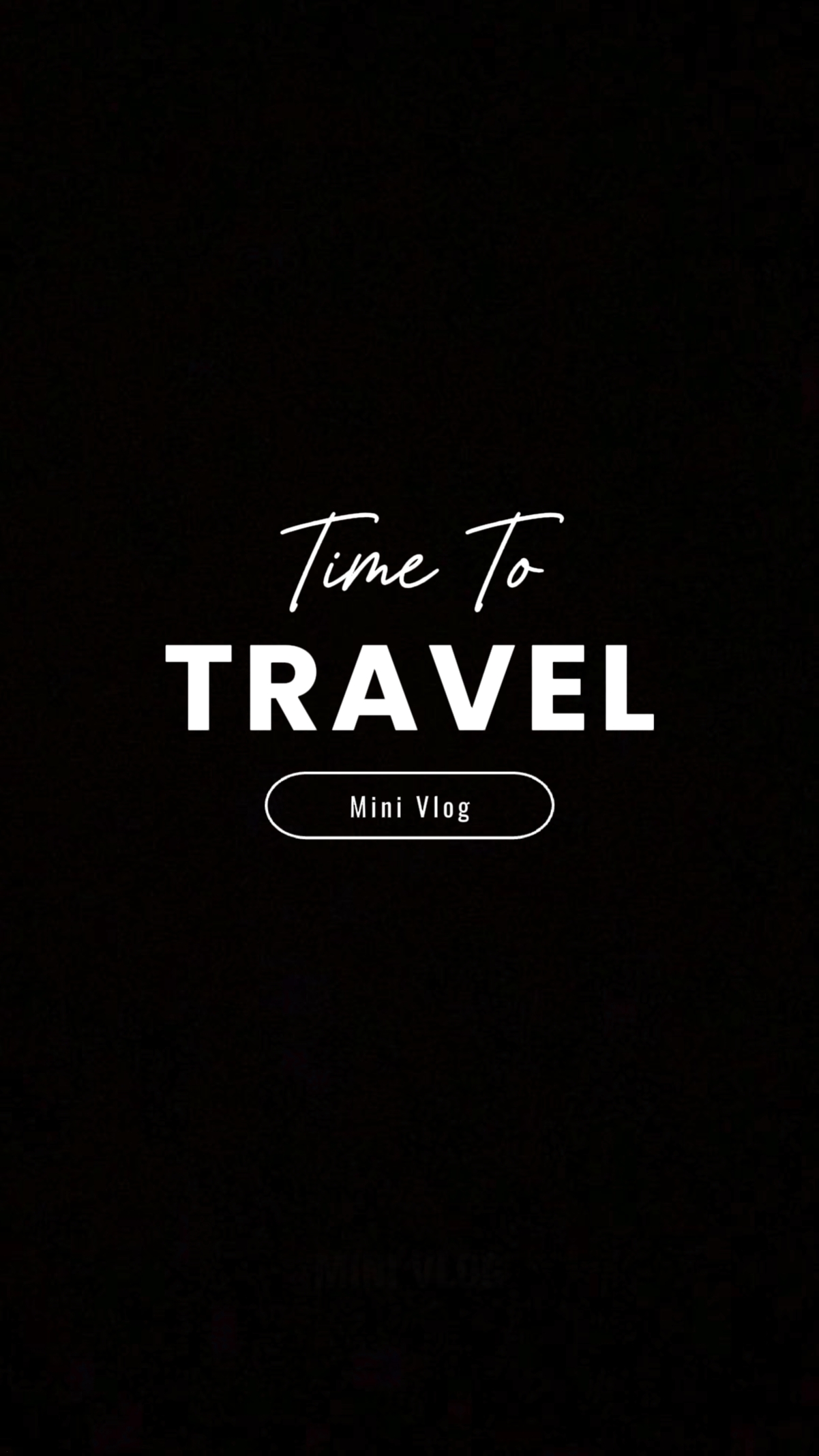 Time To Travel