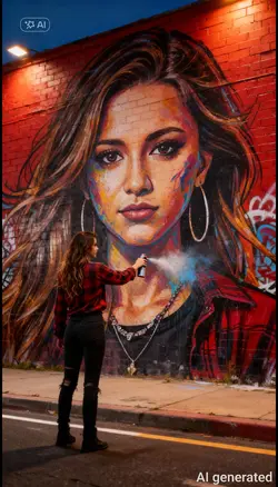Painting Street Art