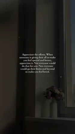 Appreciatethe effort