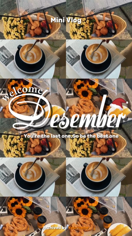 Bem-vindo dezembro 