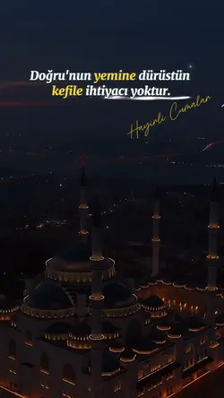 Hayırlı Cumalar 