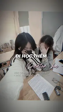 ĐI HỌC THÊM