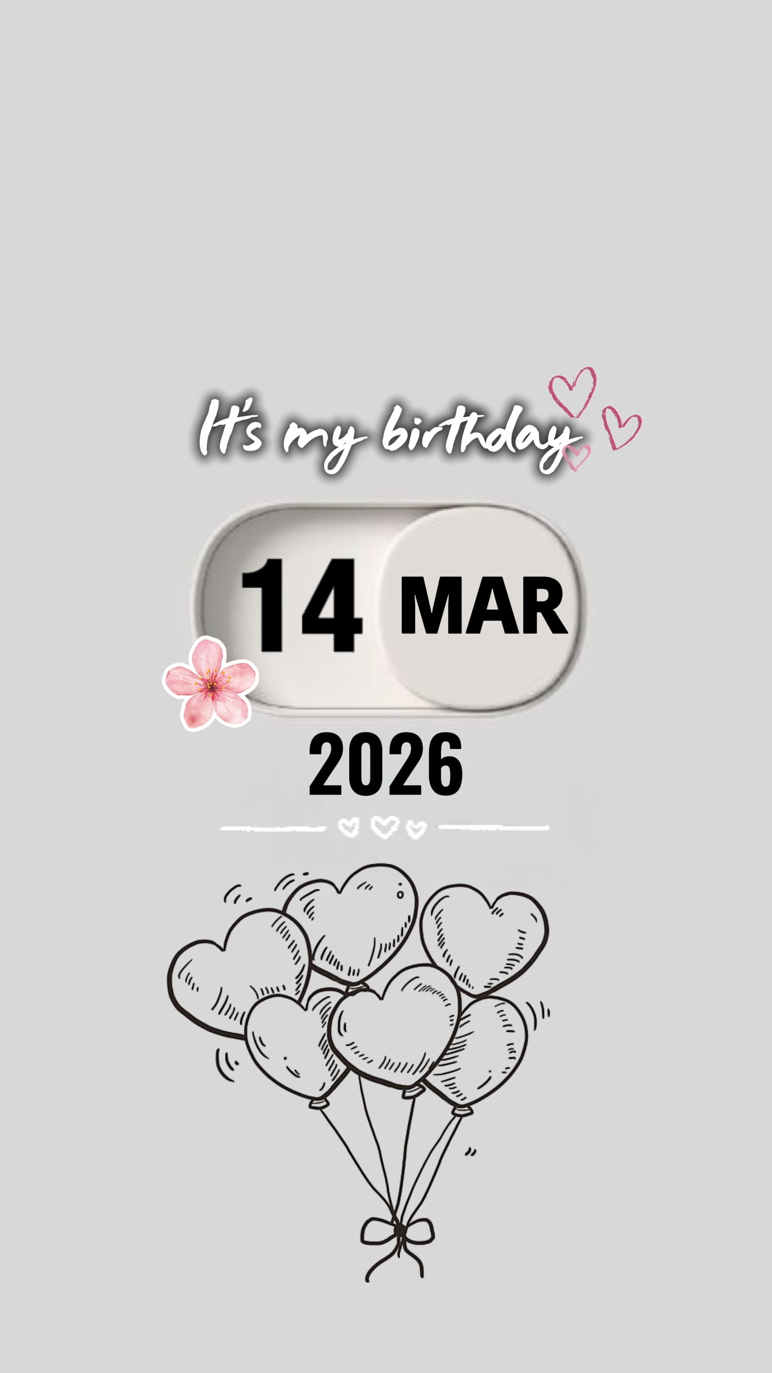 Ulang tahunku 14 MARET
