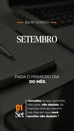 Bem-vindo Setembro 