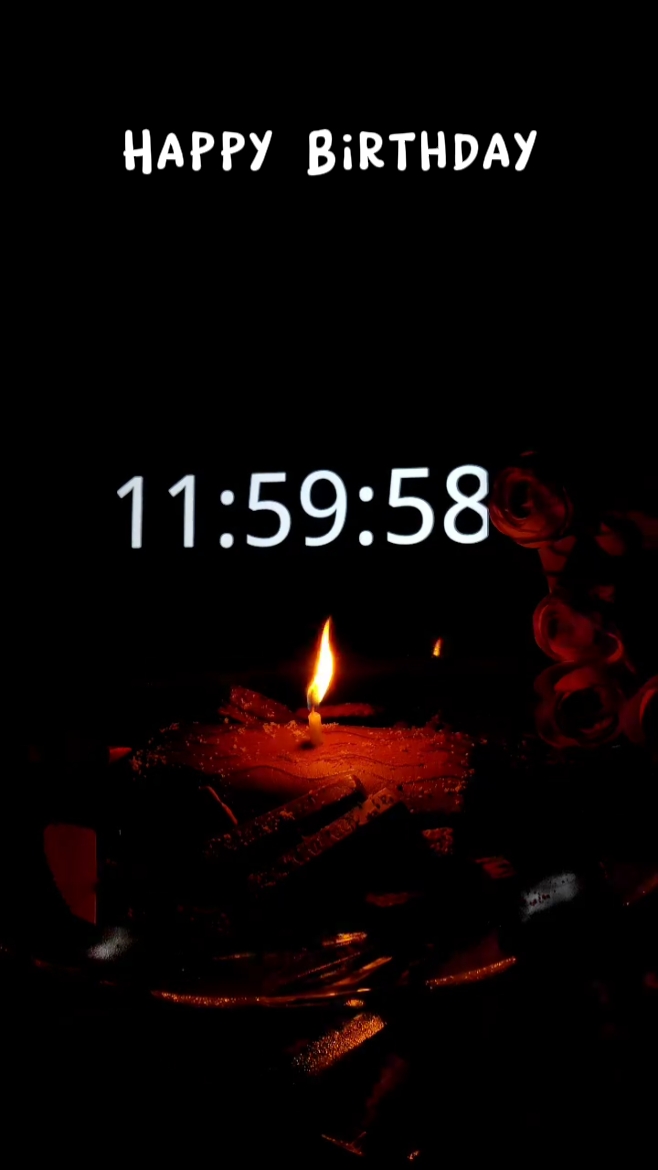 Compte à rebours d'anniversaire 