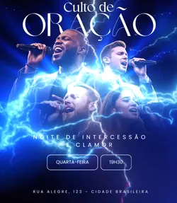 culto de adoração 