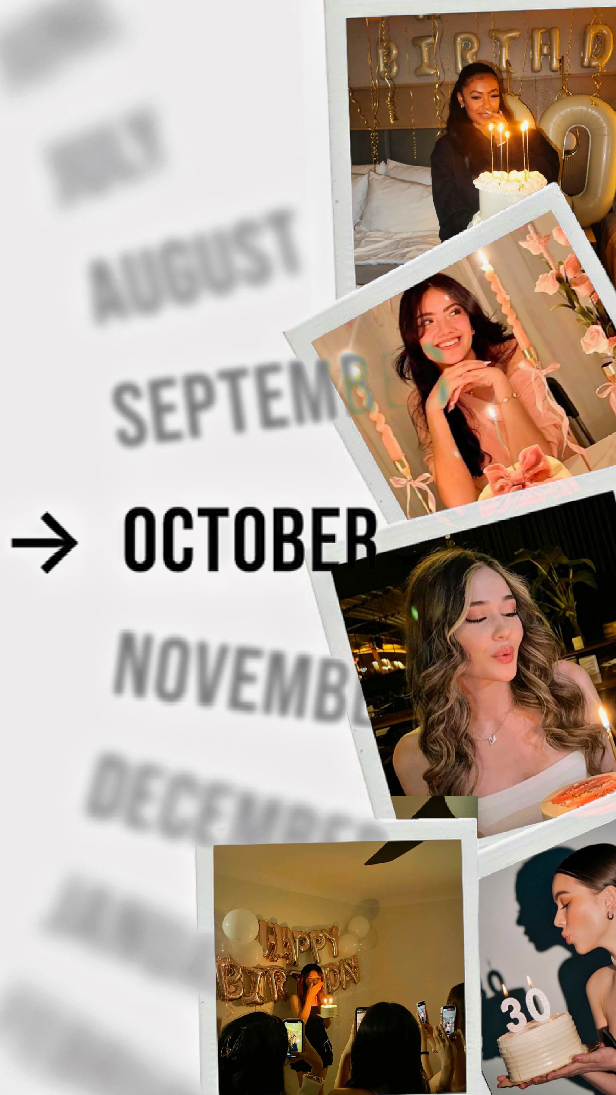 Anniversaire octobre