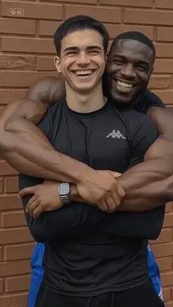 Umarmung von hinten 