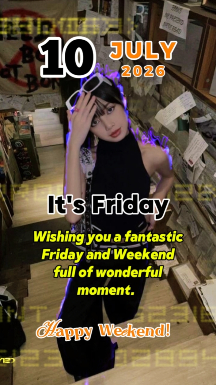 it's Friday 