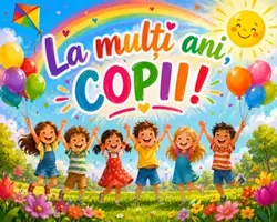 La mulți ani, copii 