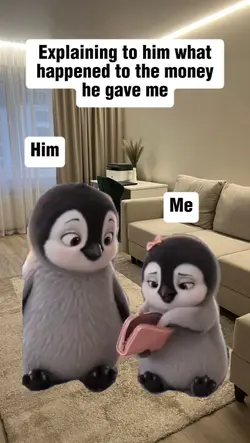 Explaining to him