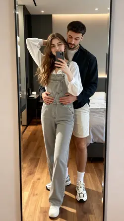 Couple Miror Selfie 