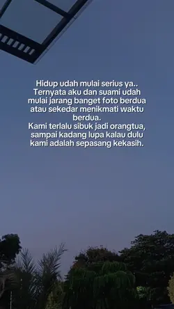 kami terlalu sibuk