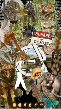 Coyote Therian Wall-