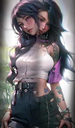 Transisi mix overlay