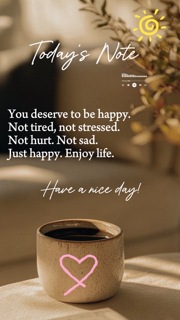 Disfruta la vida