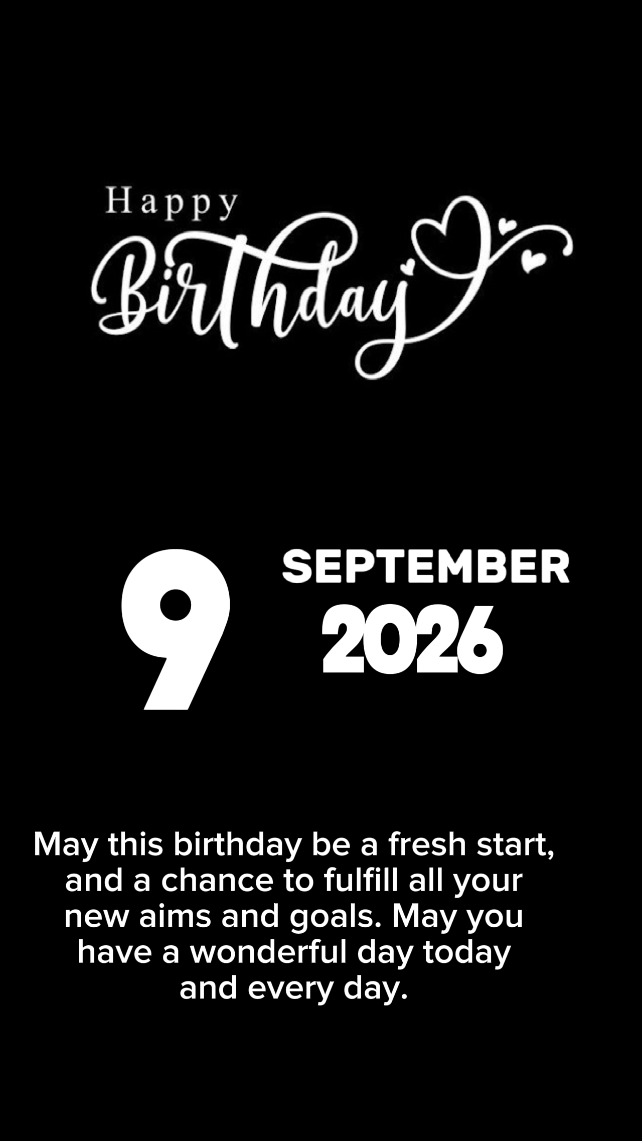 Joyeux anniversaire
