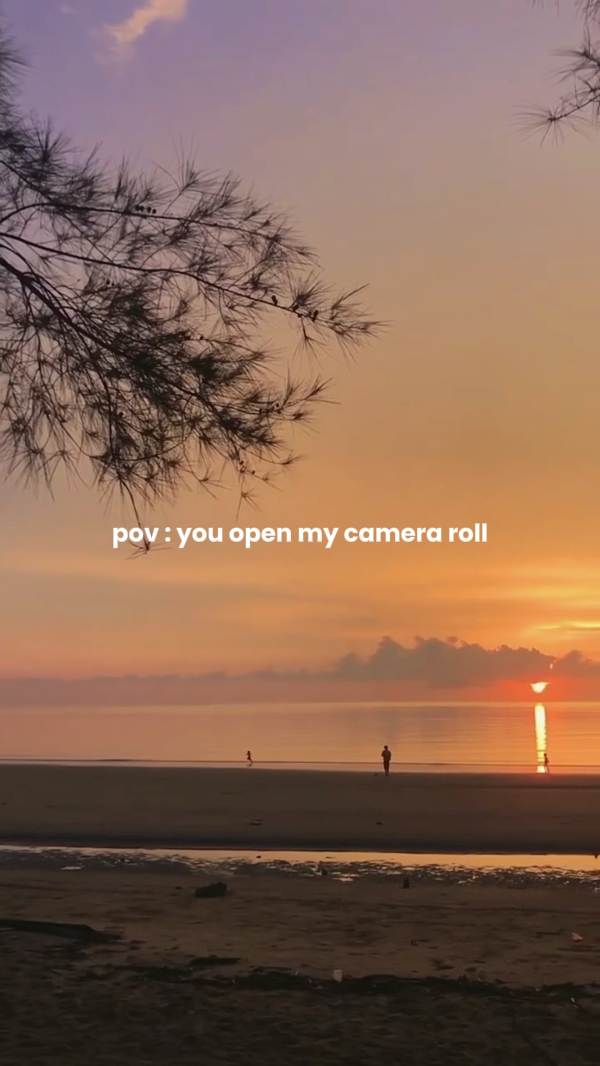 open my camera roll