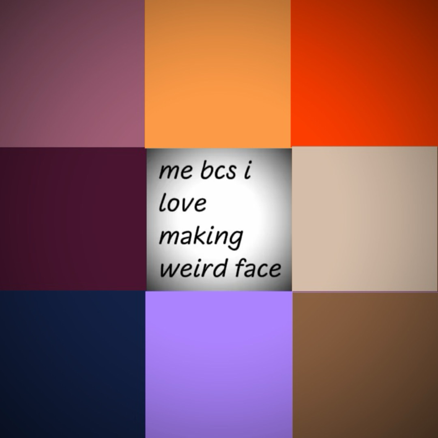 weird face 