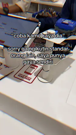 coba kamu kaya dia
