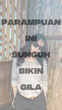 Bibir merah, tipis’