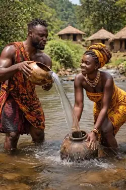 Africa village
