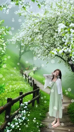 green nature