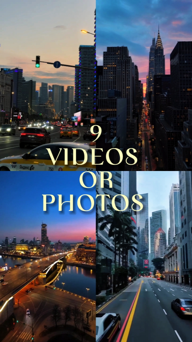 9 VIDEOS ODER FOTOS 