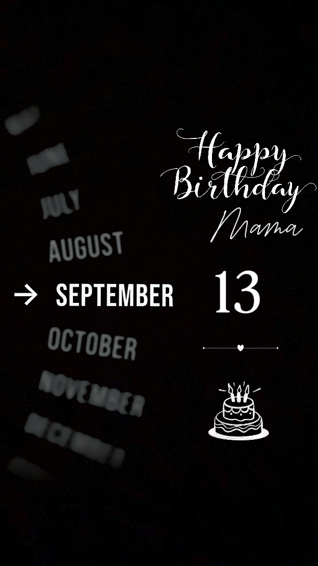 BIRTHDAY MAMA