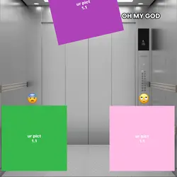 stuck in elevator