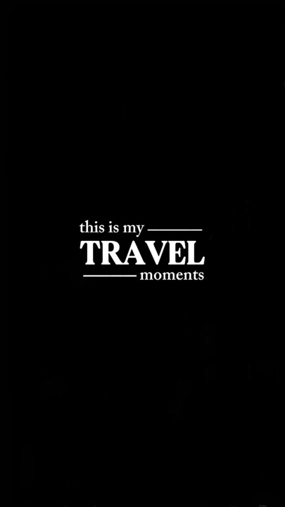 This is my travel